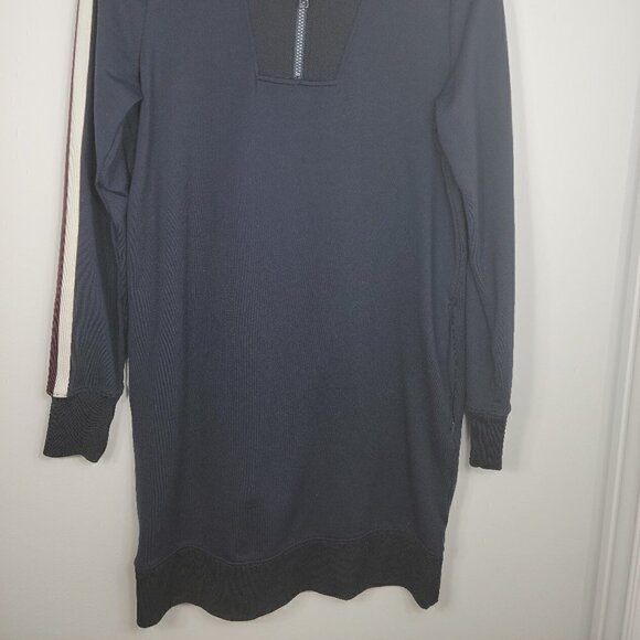 Athleta Dark Blue Sweatshirt Dress #92  Size XS - Picture 4 of 7